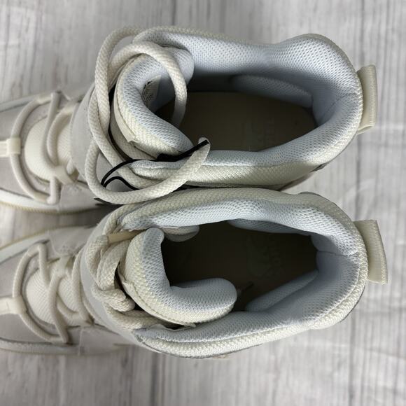 Sorel Womens sz 7 Out N About Hidden Wedge Leather Sneaker Bootie White Sea Salt - Picture 13 of 16